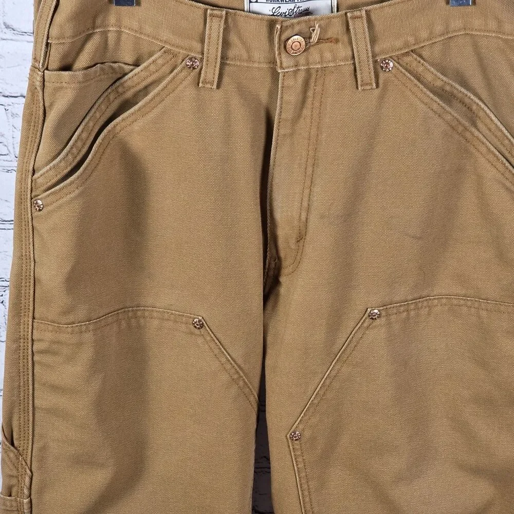 Levi Strauss Workwear Fit Carpenter Pants 42x32 Duck Heavy Canvas Straight NWOT